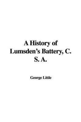 History of Lumsden's Battery, C. S. A. image