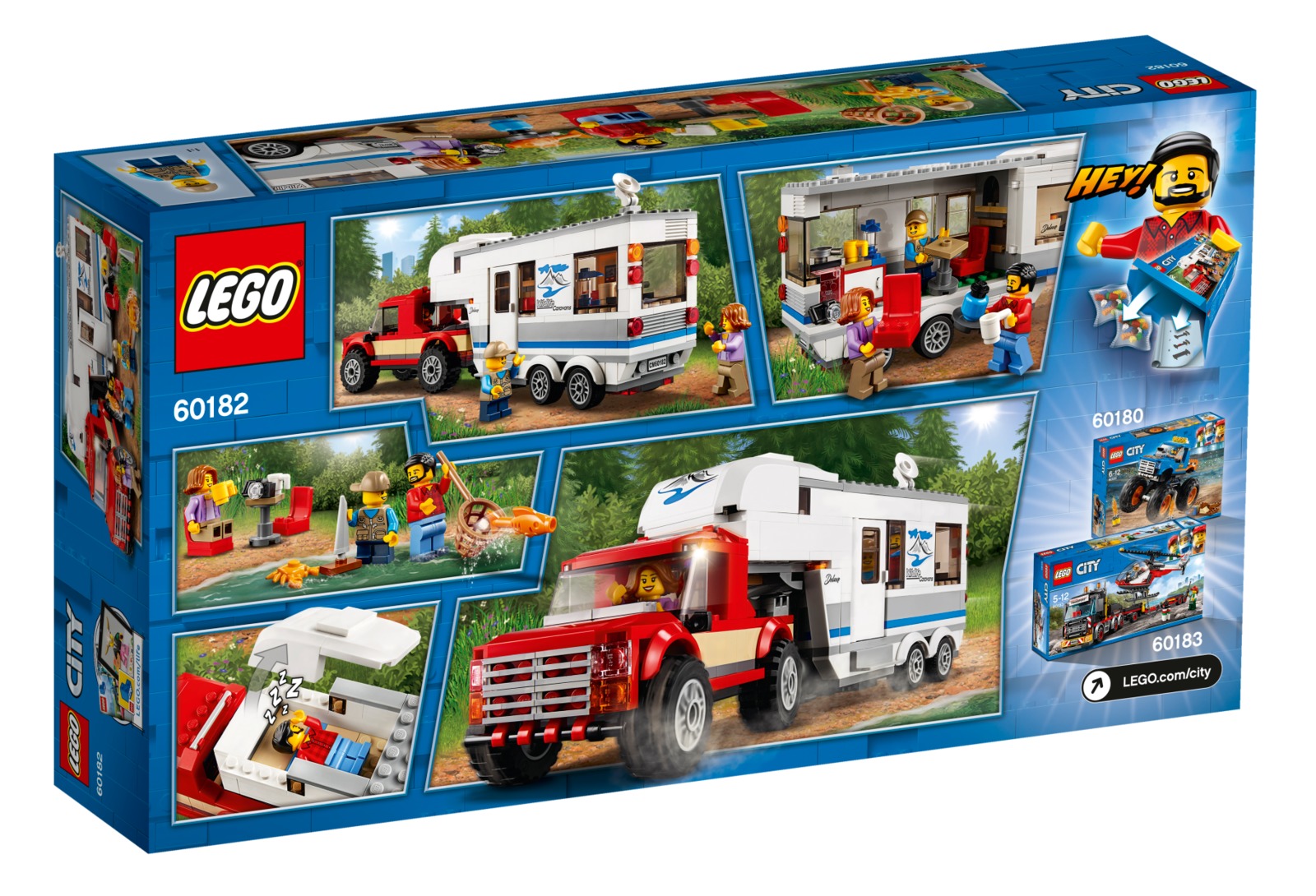 LEGO City: Pickup & Caravan (60182)