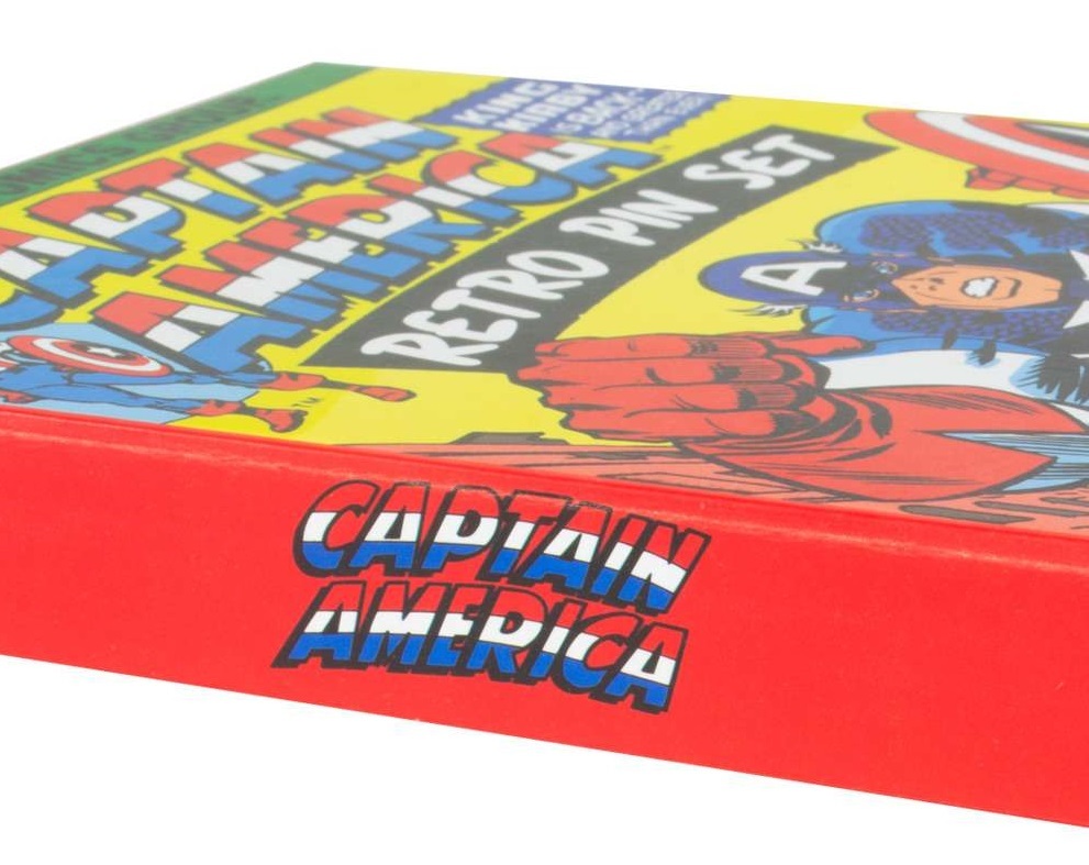 Marvel: Captain America - Retro Pin Set image