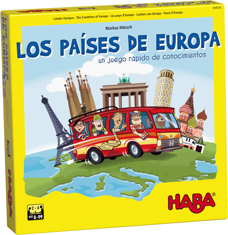 The Countries of Europe Board Game at Mighty Ape Australia