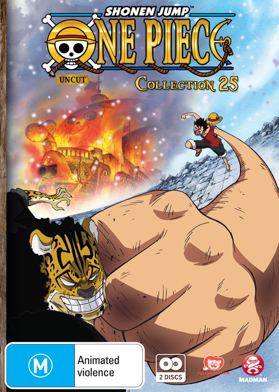 One Piece: Uncut - Collection 25 on DVD