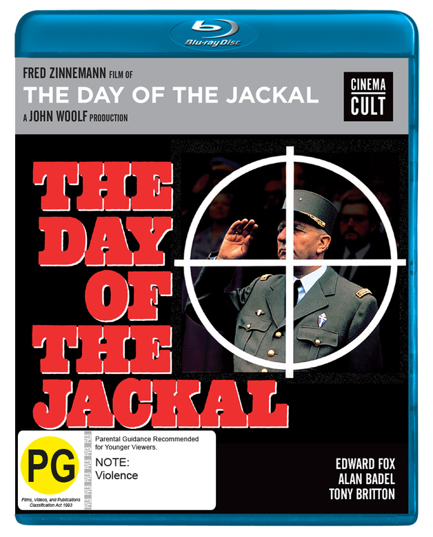 The Day Of The Jackal Bluray Buy Now at Mighty Ape NZ