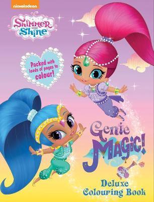 Shimmer and Shine Genie Magic Deluxe Colouring Book image