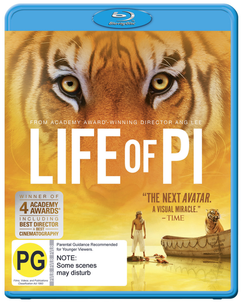 Life of Pi on Blu-ray