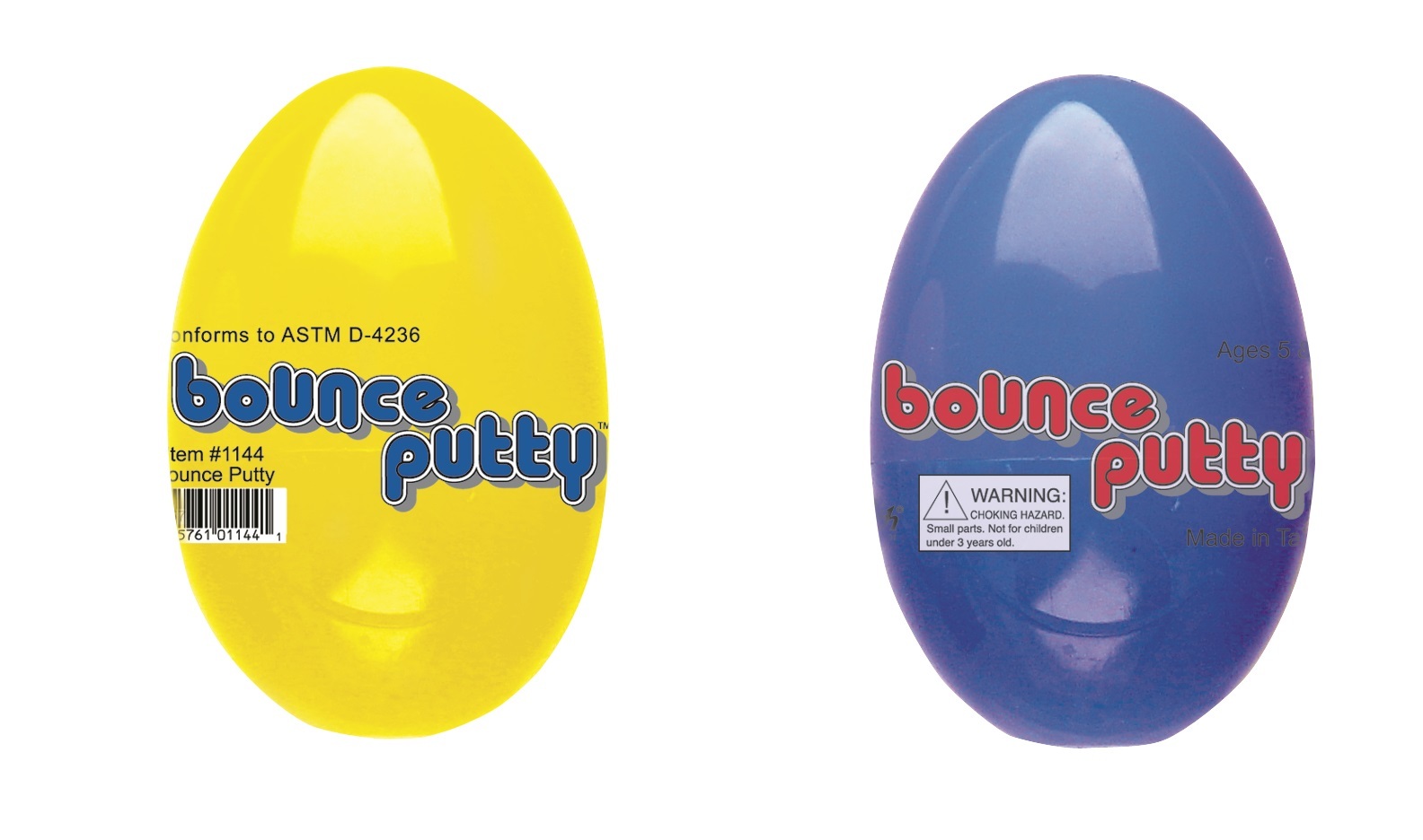 Toysmith: Jumping Putty in Egg - (Assorted Colours)