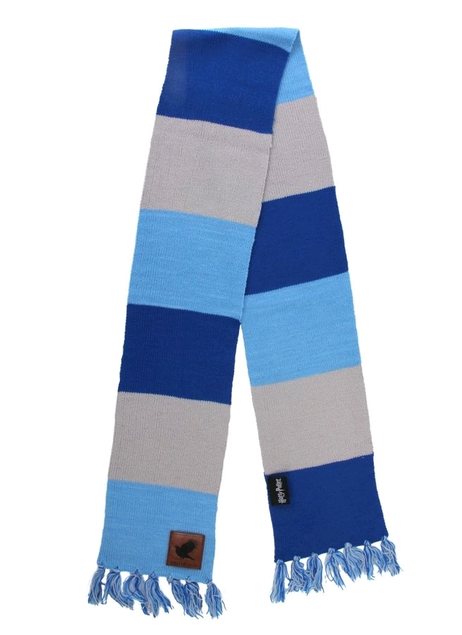 Harry Potter - Ravenclaw Patch Striped Scarf image