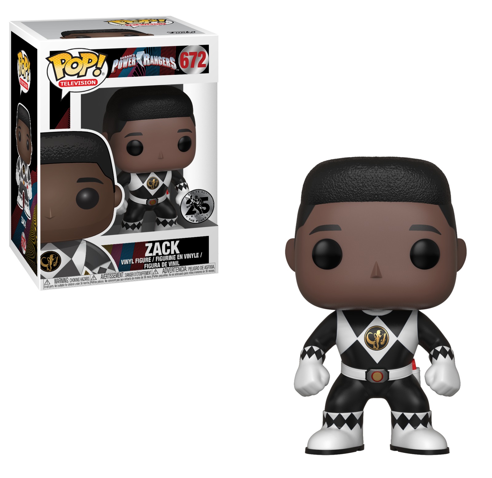 Black Ranger (Unmasked) - Pop! Vinyl Figure image