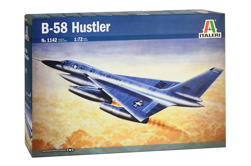 Italeri 1/72 B-58 Hustler - Model Kit image