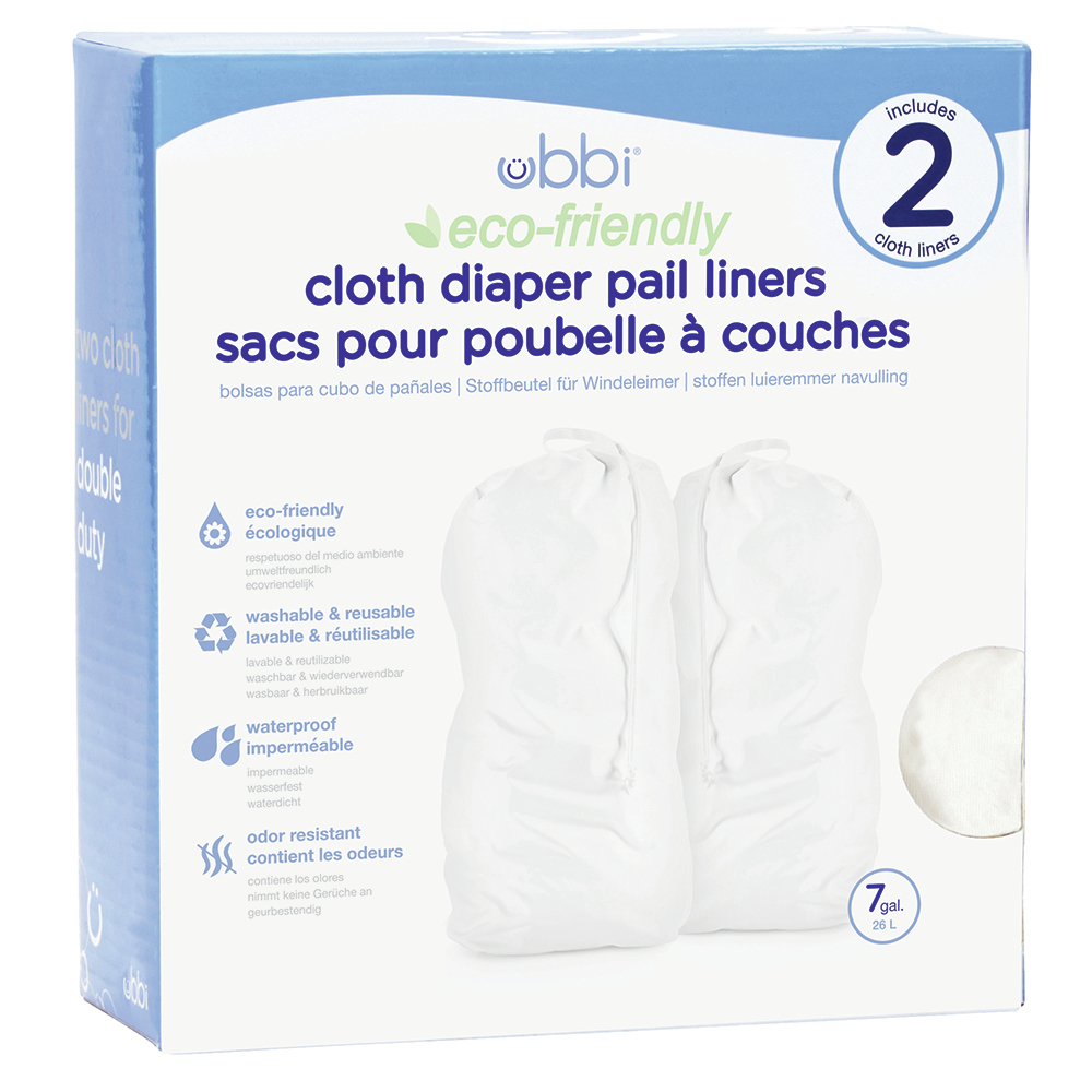 Buy Ubbi Cloth Diaper Pail Liner (2 Pack) at Mighty Ape Australia