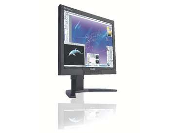 Philips 200P7EB 20 LCD Monitor DVI PiP Black image