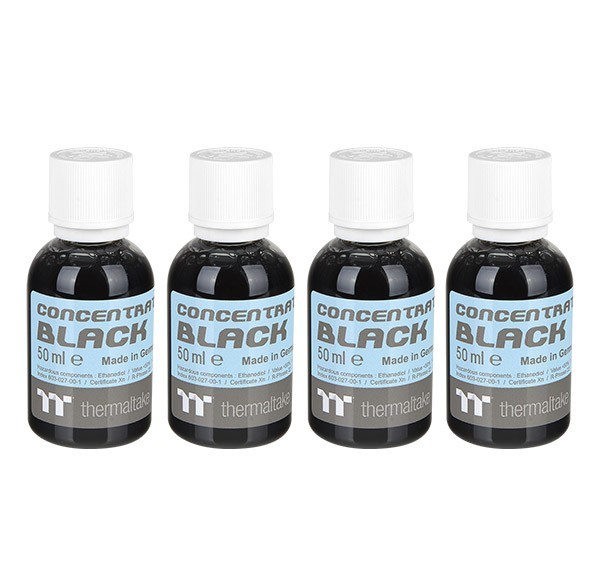 Thermaltake: Premium Contentrate Coolant - Black (50ml) 4 Pack image