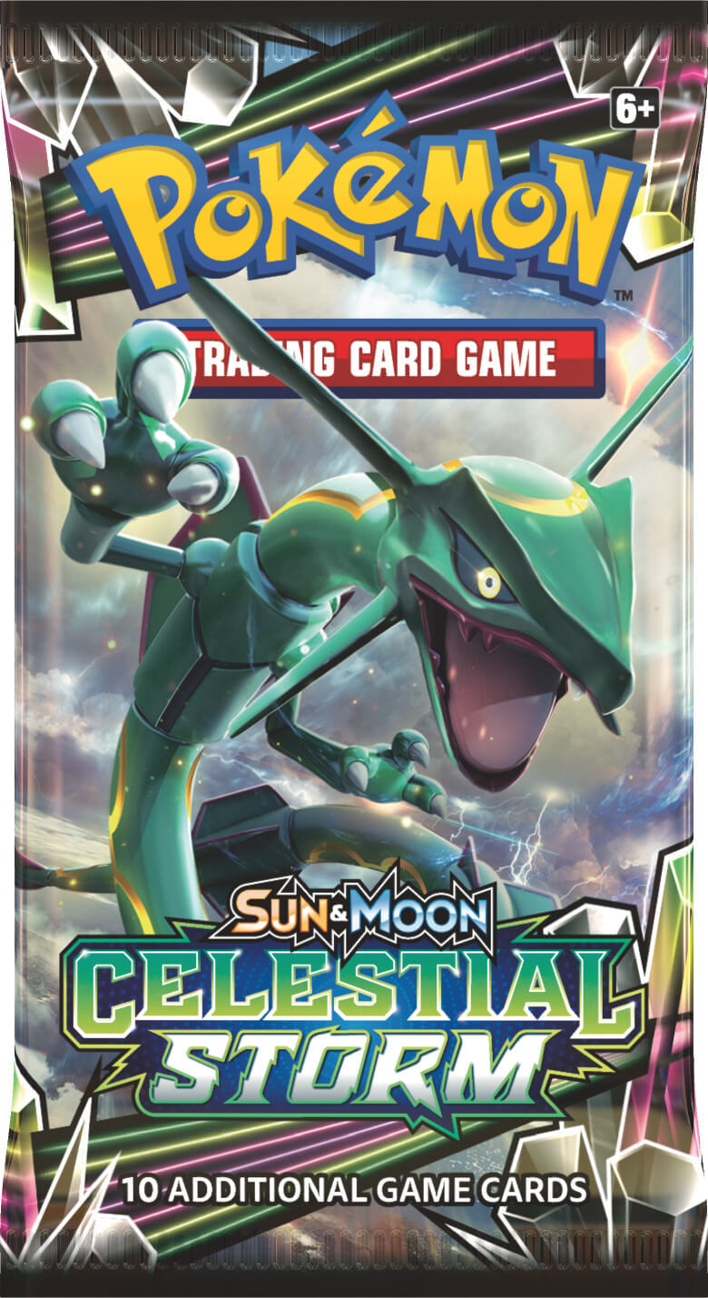 Pokemon TCG: Celestial Storm Single Booster (10 Cards)