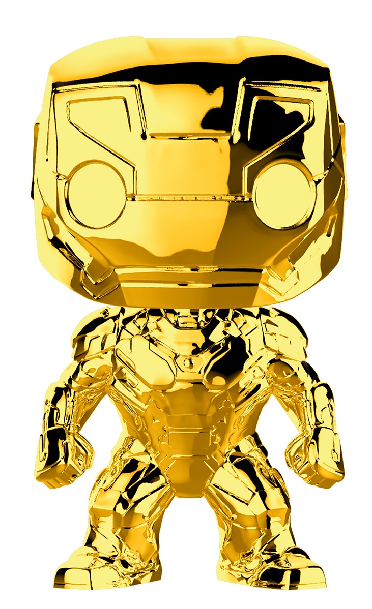 Iron Man Gold Chrome Pop! Vinyl Figure image