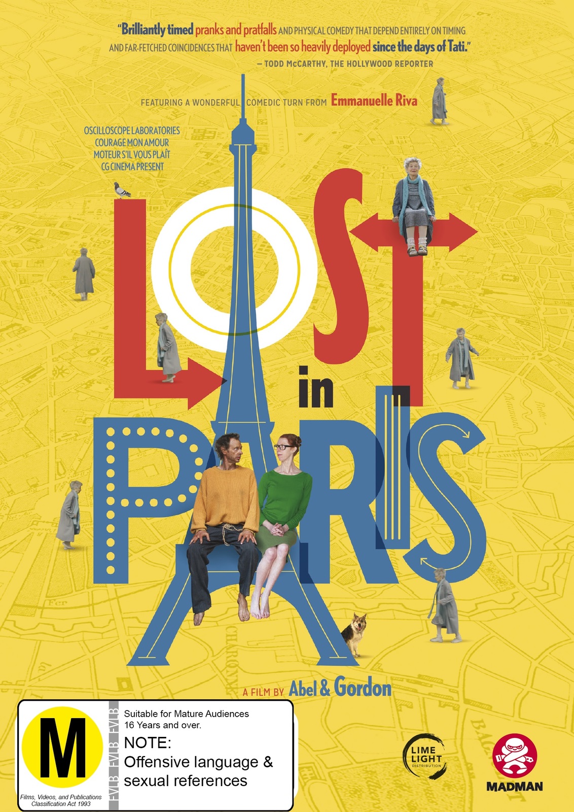 Lost In Paris on DVD image