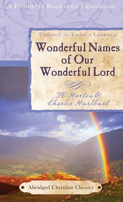 Wonderful Names of Our Wonderful Lord by Charles Hurlburt image
