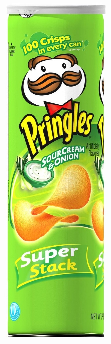 Pringles Super Stack Sour Cream & Onion 158g image