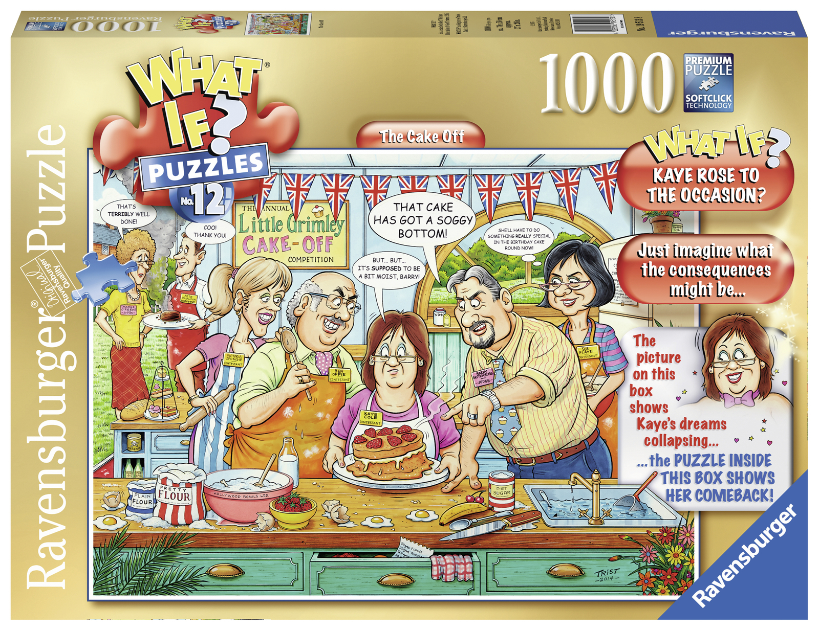 Ravensburger: 1,000 Piece Puzzle - What If? (The Cake)