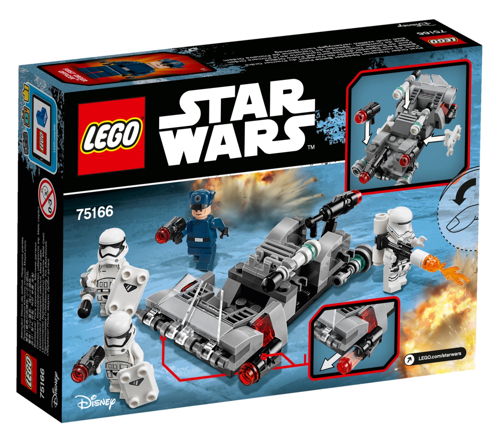 LEGO Star Wars: First Order Transport Speeder Battle Pack (75166)