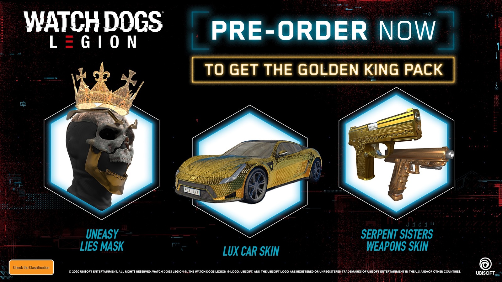 Watch Dogs Legion Gold Steelbook Edition for PS4 image