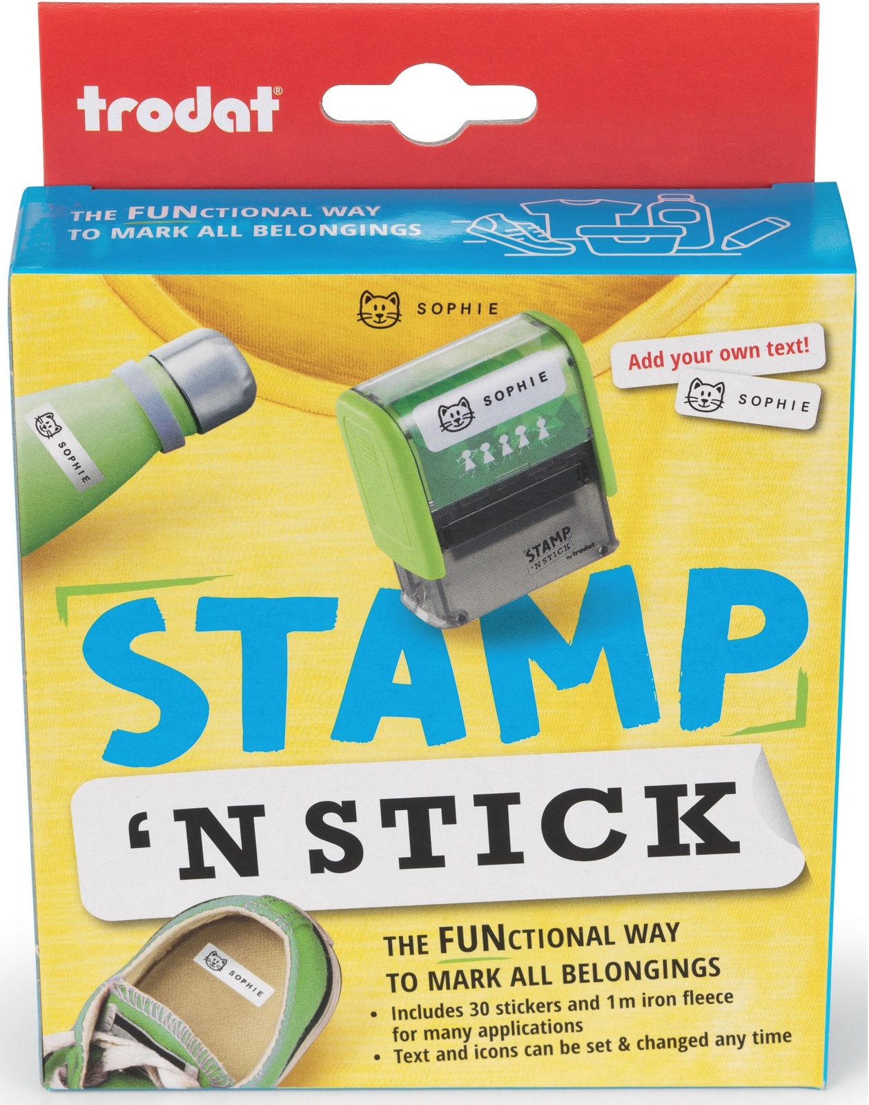 Kit Ricarica Timbri I Mark - Cassetta Inchiostro Nero, Etichette E Nastro Termico Per Marcare Vestiti Bambini - Foto 13