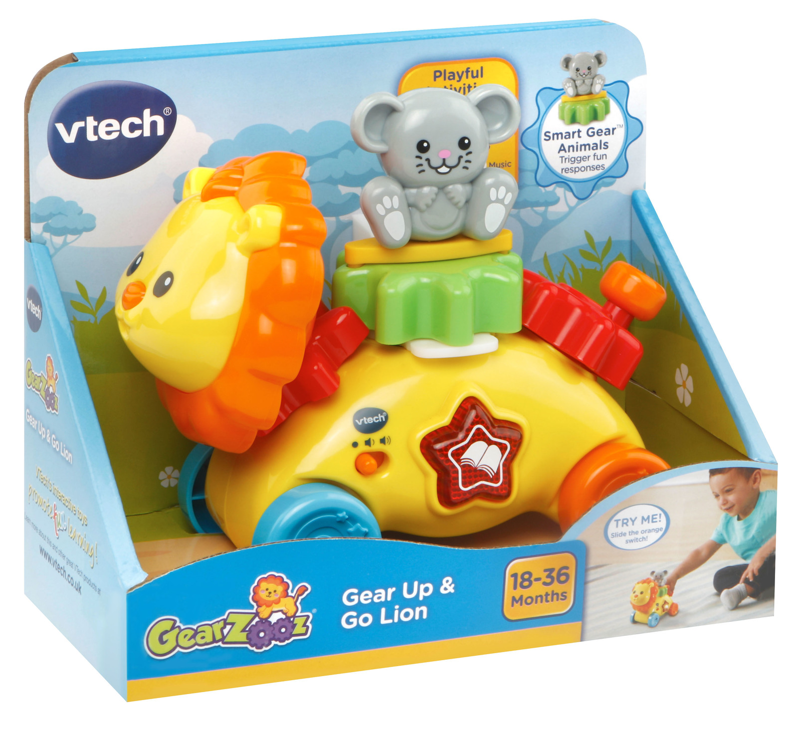 Vtech: Gearzooz - Gear Up & Go Lion image