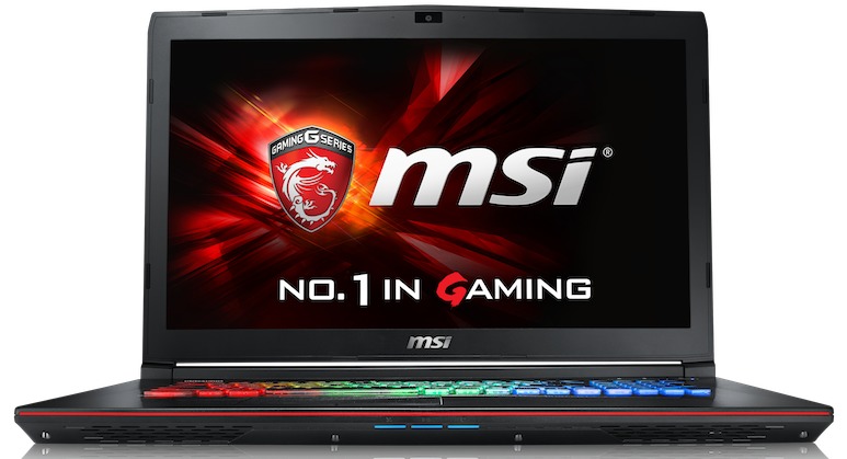 MSI GE72VR 7RF 17.3" Gaming Laptop Intel Core i7-7700HQ, 8GB RAM, GTX 1060 3GB image