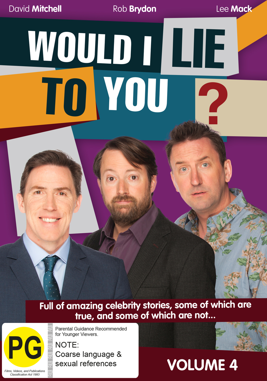 Would I Lie To You ? - Volume 4 on DVD image