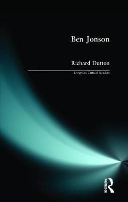 Ben Jonson by Richard Dutton image