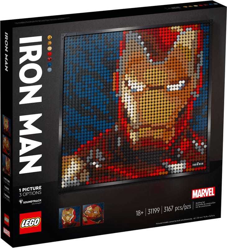 LEGO: Art - Marvel Studios Iron Man (31199) image