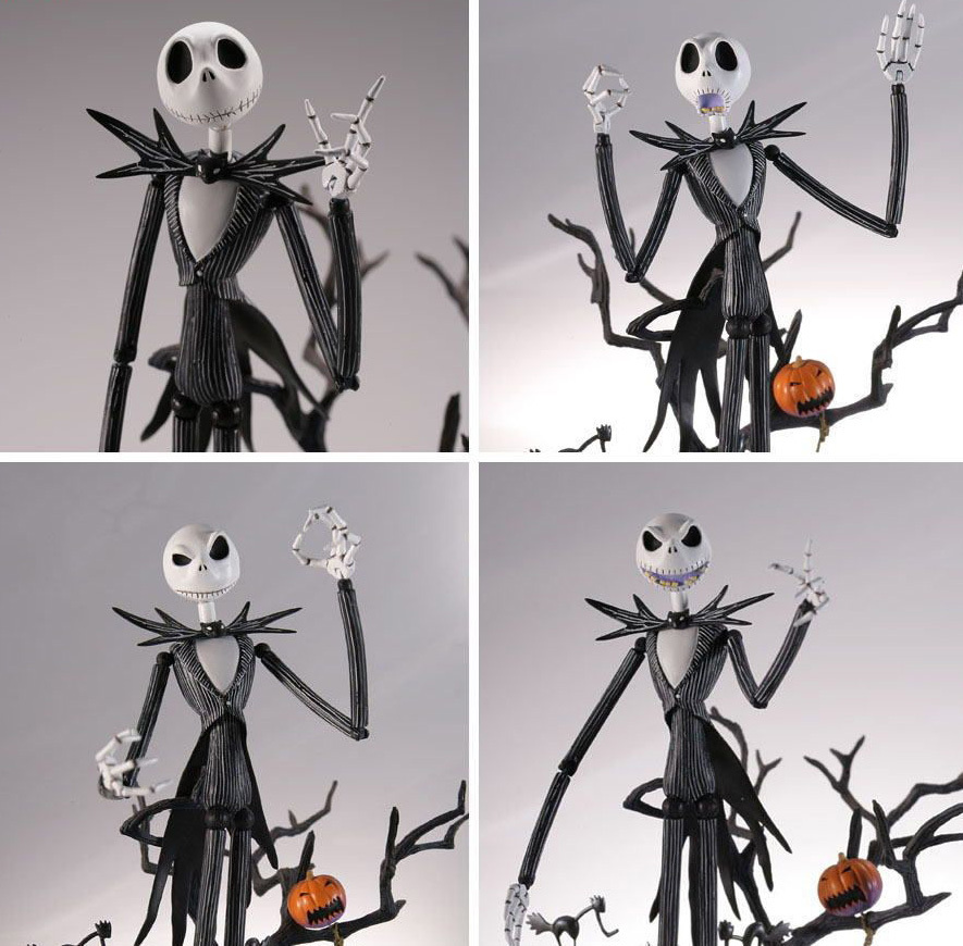Nightmare Before Christmas Revoltech Jack Skellington Action Figure
