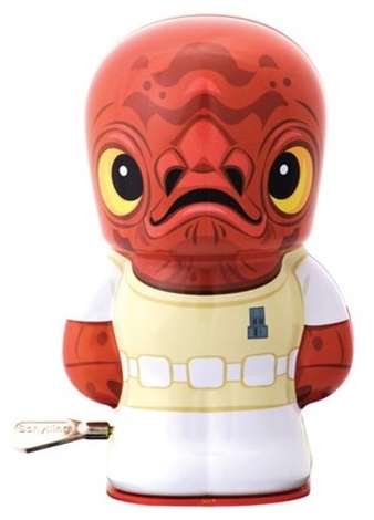 Star Wars - 4" Admiral Ackbar Windup Tin Toy