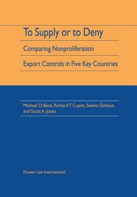 To Supply or To Deny by Michael D. Beck image