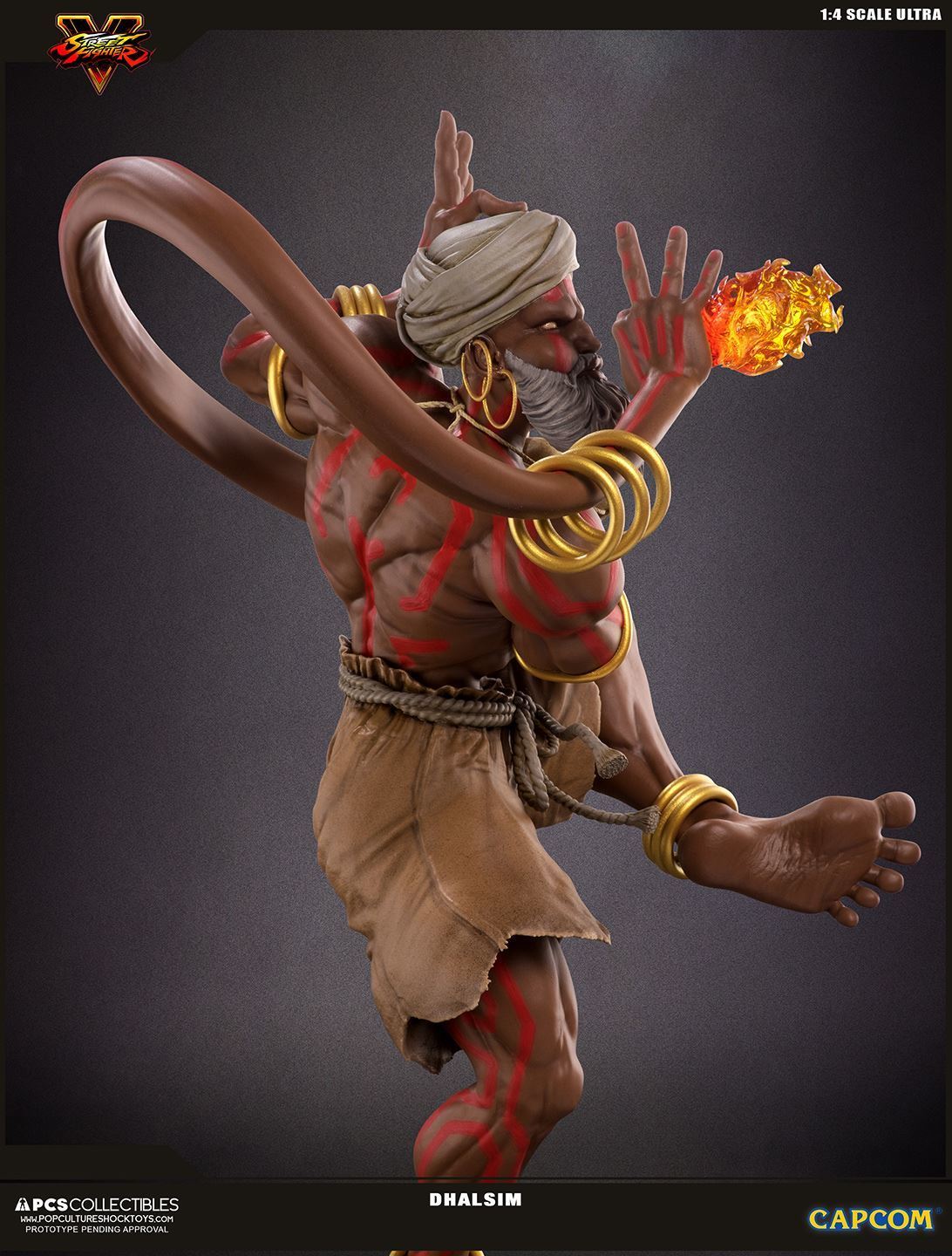 Streetfighter V - Dhalsim 1:4 Scale Statue