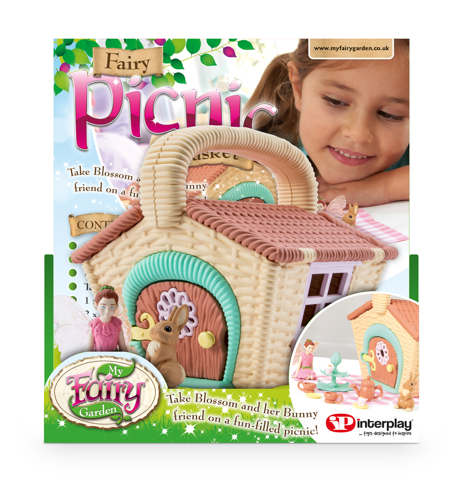 My Fairy Garden: Fairy Picnic Basket - Playset