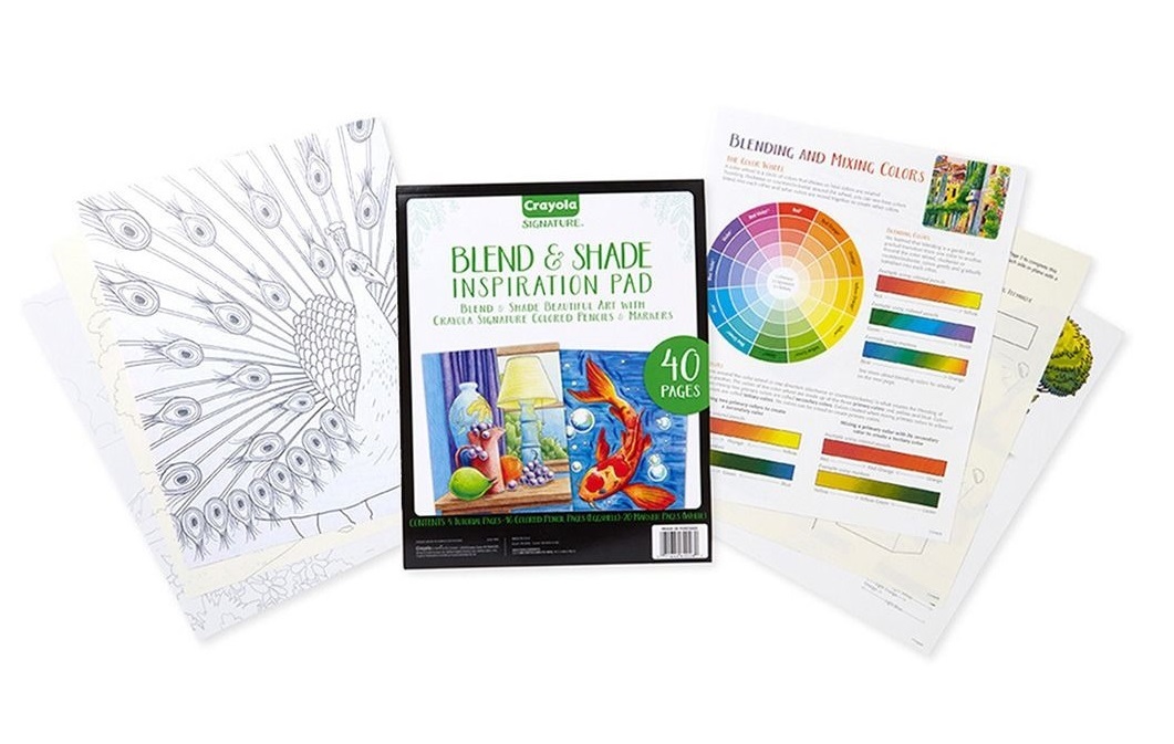 Crayola: Signature - Blend & Shade Inspiration Pad image