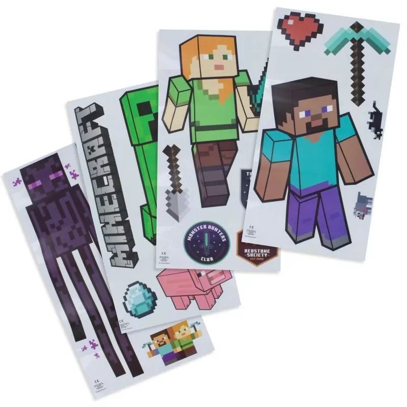 Minecraft Wall Decals at Mighty Ape NZ