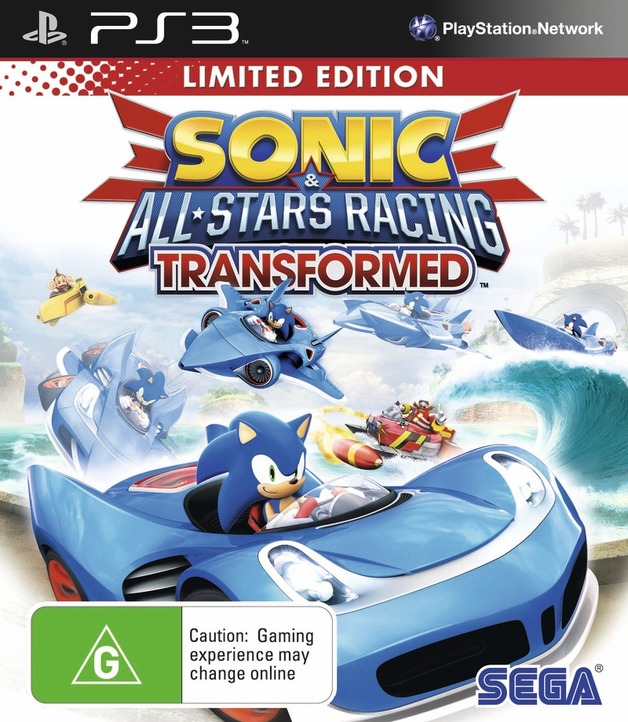 Sonic & All-Stars Racing Transformed Limited Edition on PS3