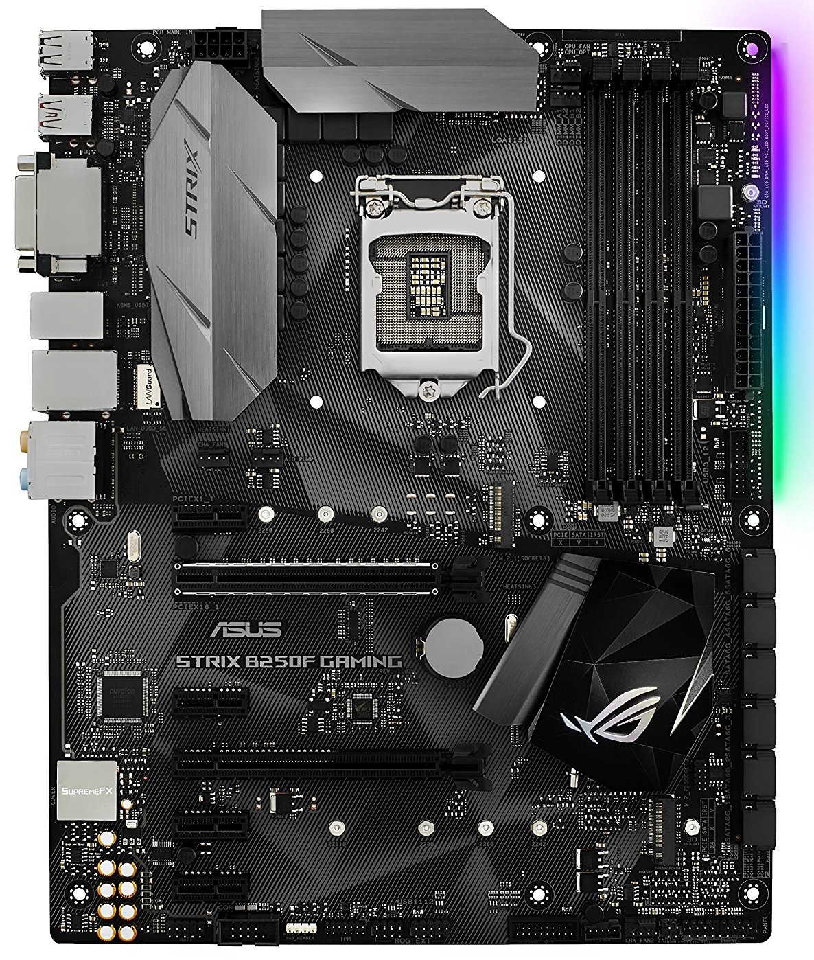 ASUS ROG STRIX B250F Gaming Motherboard | at Mighty Ape NZ