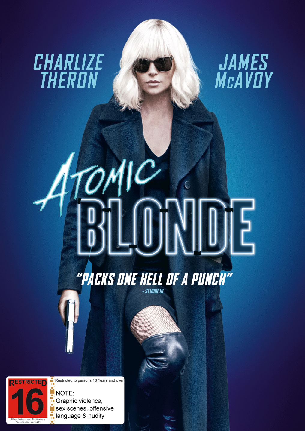 Atomic Blonde on DVD image