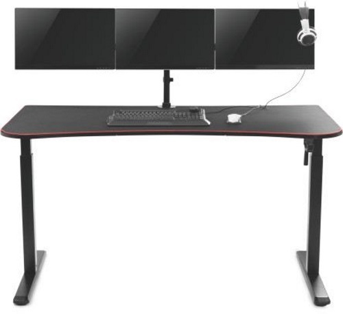 Lumi Manual Height Adjustable Gaming Desk for image