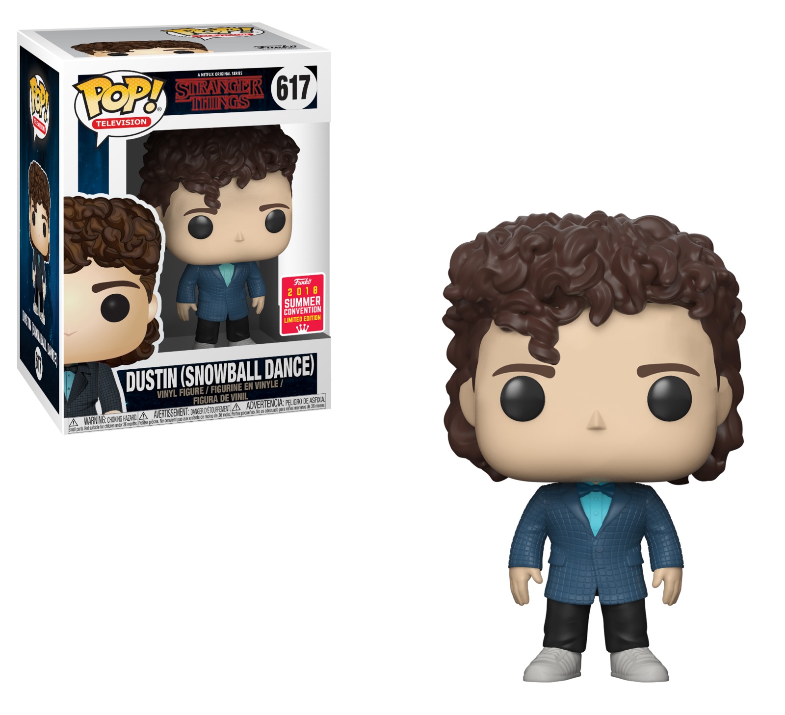 Stranger Things - Dustin (Snow Ball Ver.) Pop! Vinyl Figure image