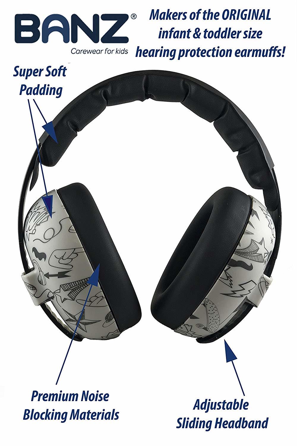 Banz Mini Earmuffs - Graffiti image
