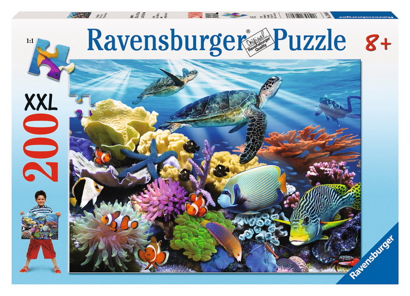 Ravensburger 200 Piece Jigsaw Puzzle - Ocean Turtles image