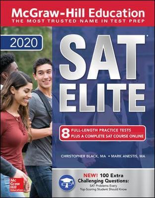 McGraw-Hill Education SAT Elite 2020 by Christopher Black image