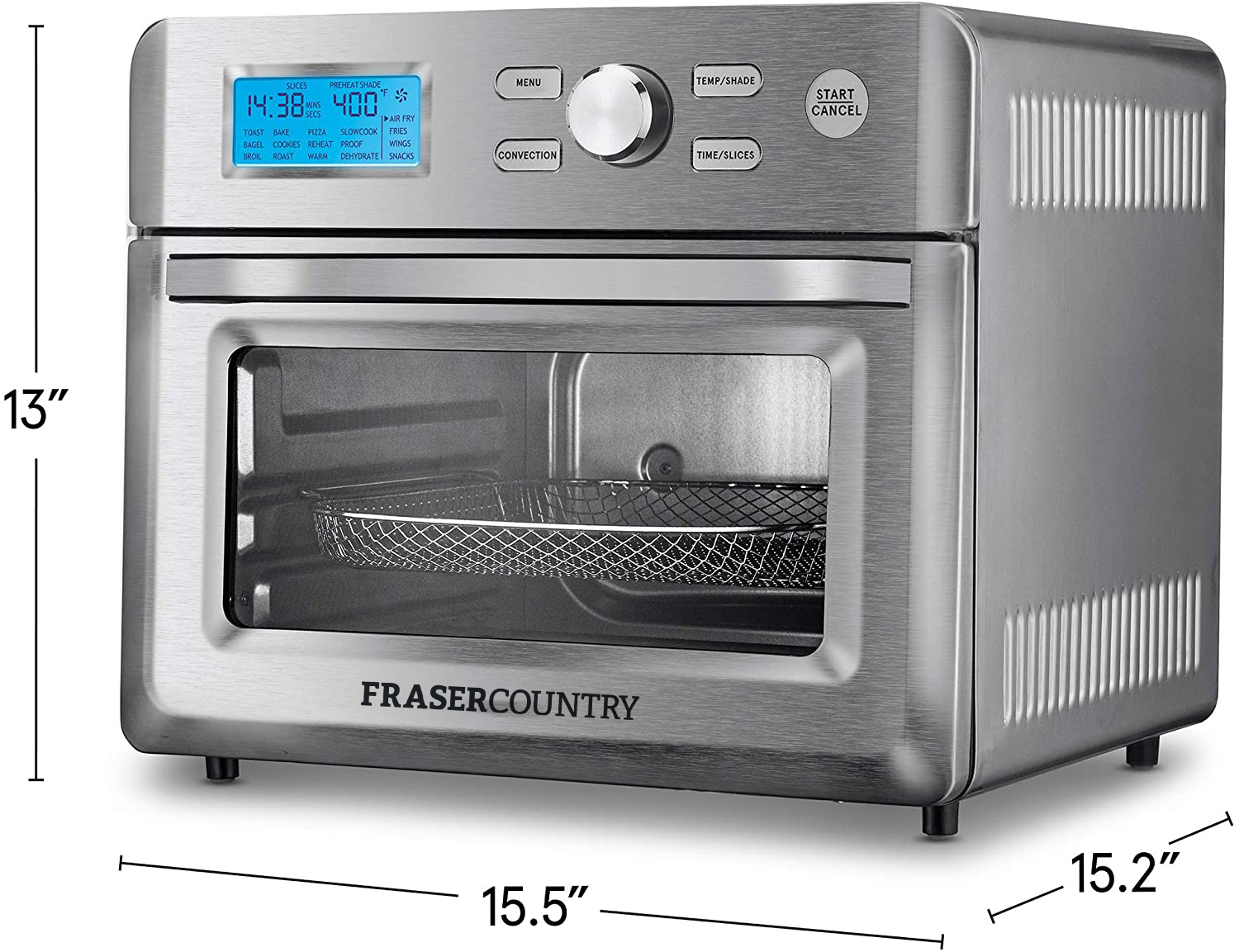 18L Oven Air Fryer Combo - 16 Easy Cook Presets image