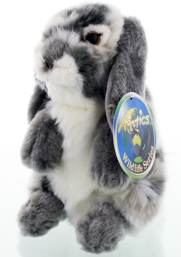 Nibbles Rabbit - Grey 18cm image