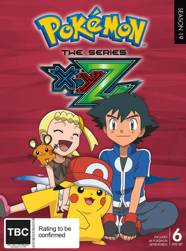 Pokemon The Series XYZ Complete Collection (6 Disc Set) DVD Pre