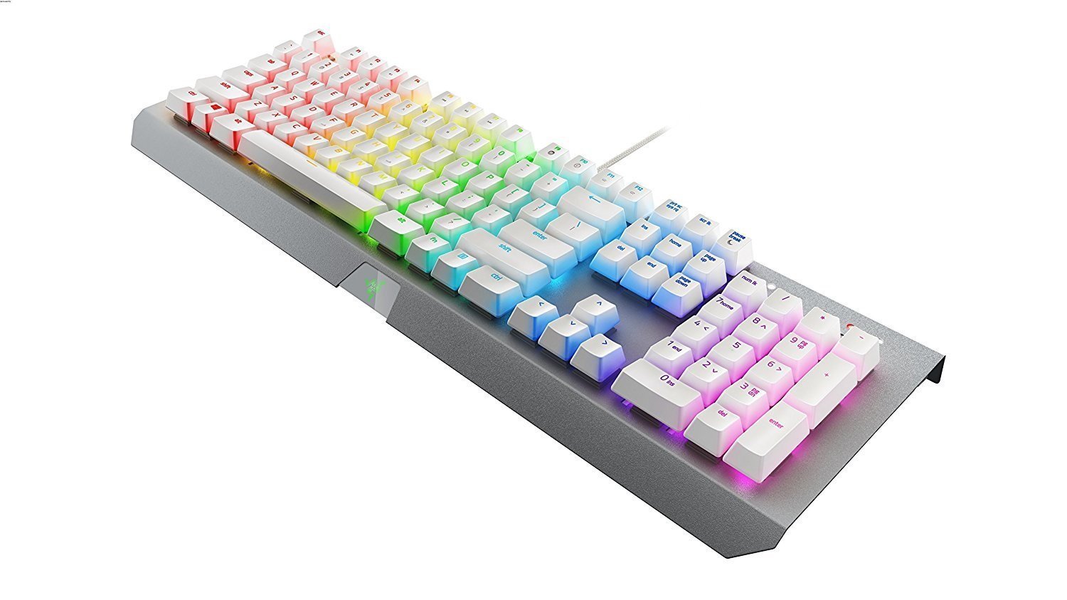 Razer BlackWidow Chroma X Gaming Keyboard - Mercury Edition for PC Games image