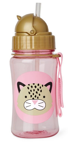 Skip Hop: Zoo Straw Bottle - Leopard