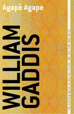 Agape Agape by William Gaddis image